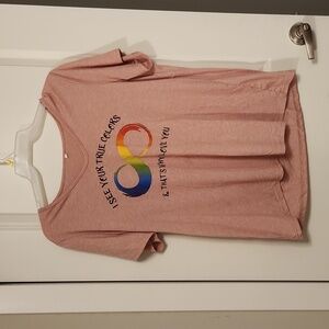 Pink T Shirt with graphic